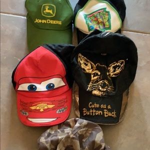 5 boys hats